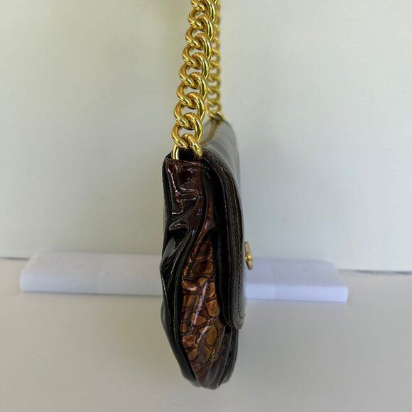 Fortuna Valentino Brown Leather Handbag Brand New - Picture 5 of 11